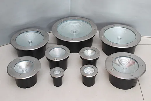 E27 Lamp Holder High Barrel In-Ground Light Φ180